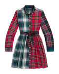 Toddler Multi Plaid Dress