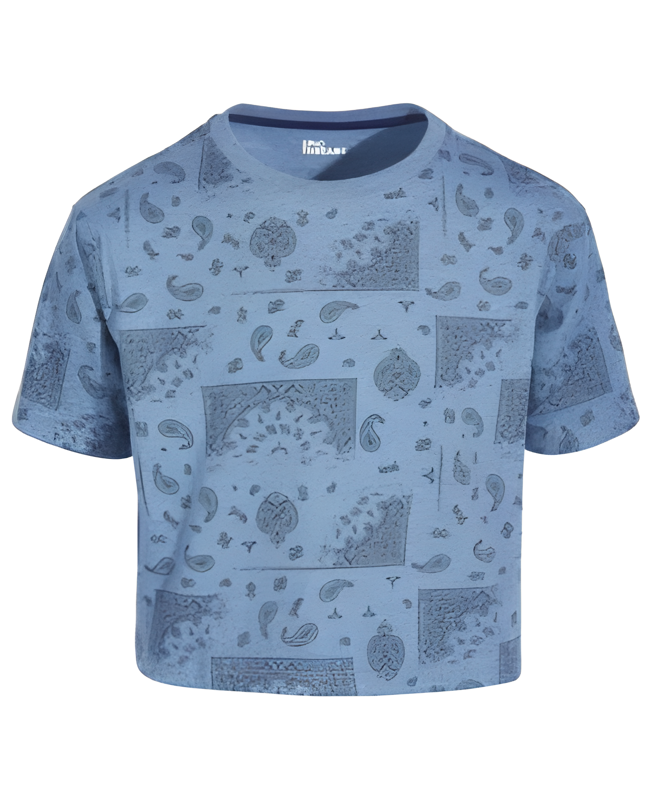 Big Girls Bandana-Print Boxy T-Shirt
