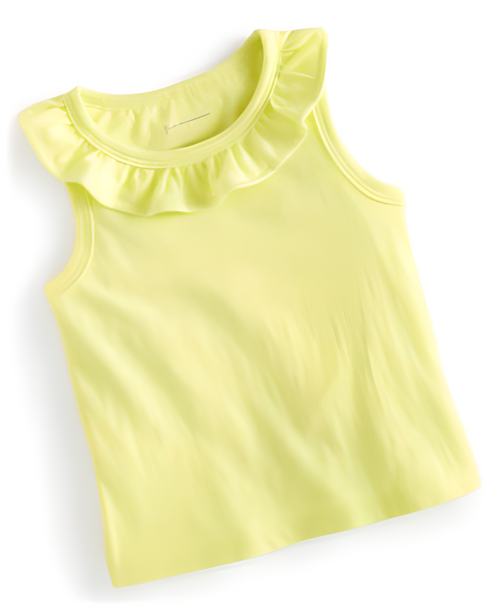 Baby-Mädchen T-Shirt mit Rüschensaum