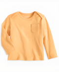 Baby Boys Long-Sleeve Lap-Shoulder Tee
