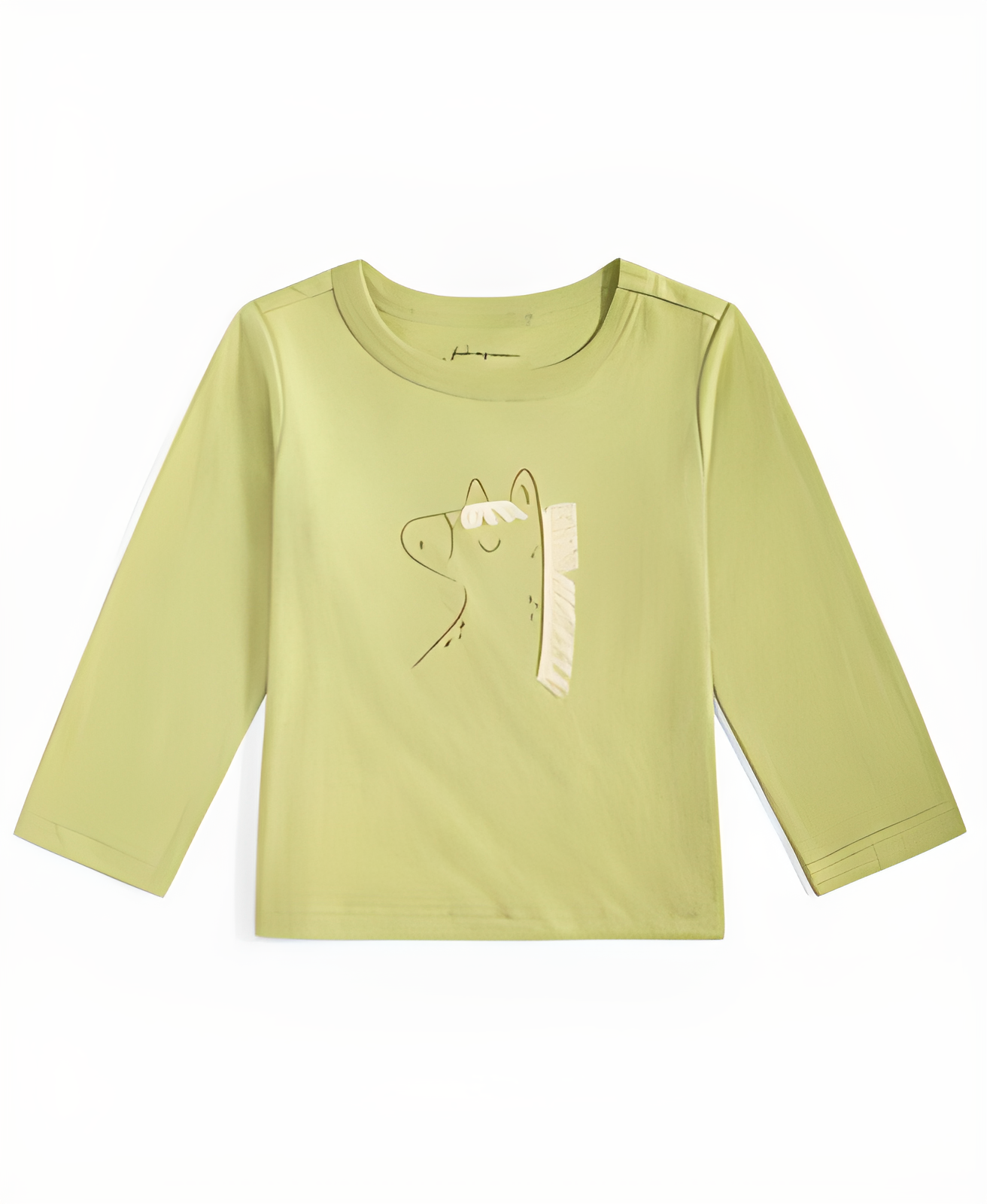 Baby Boys Horse Graphic Long-Sleeve Shirt