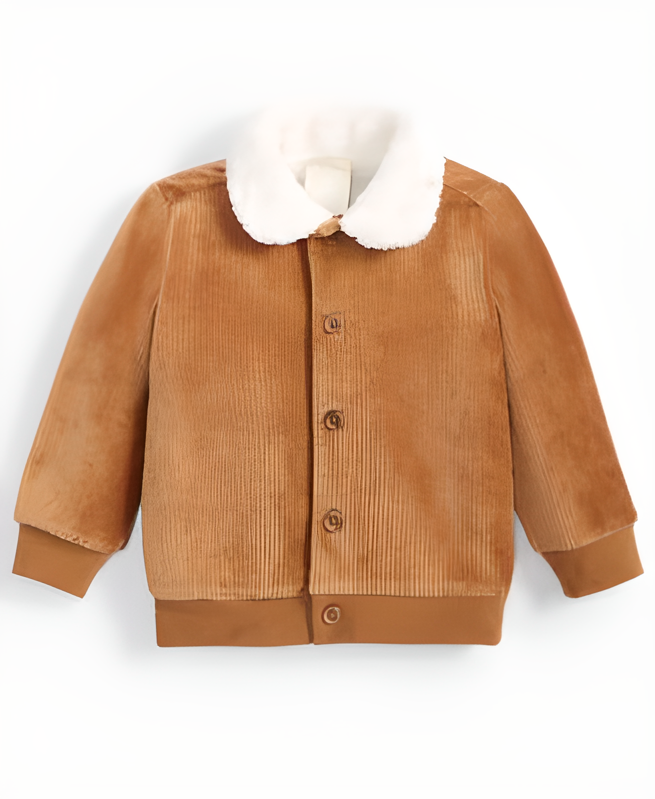 Baby Boys Knit Corduroy Jacket