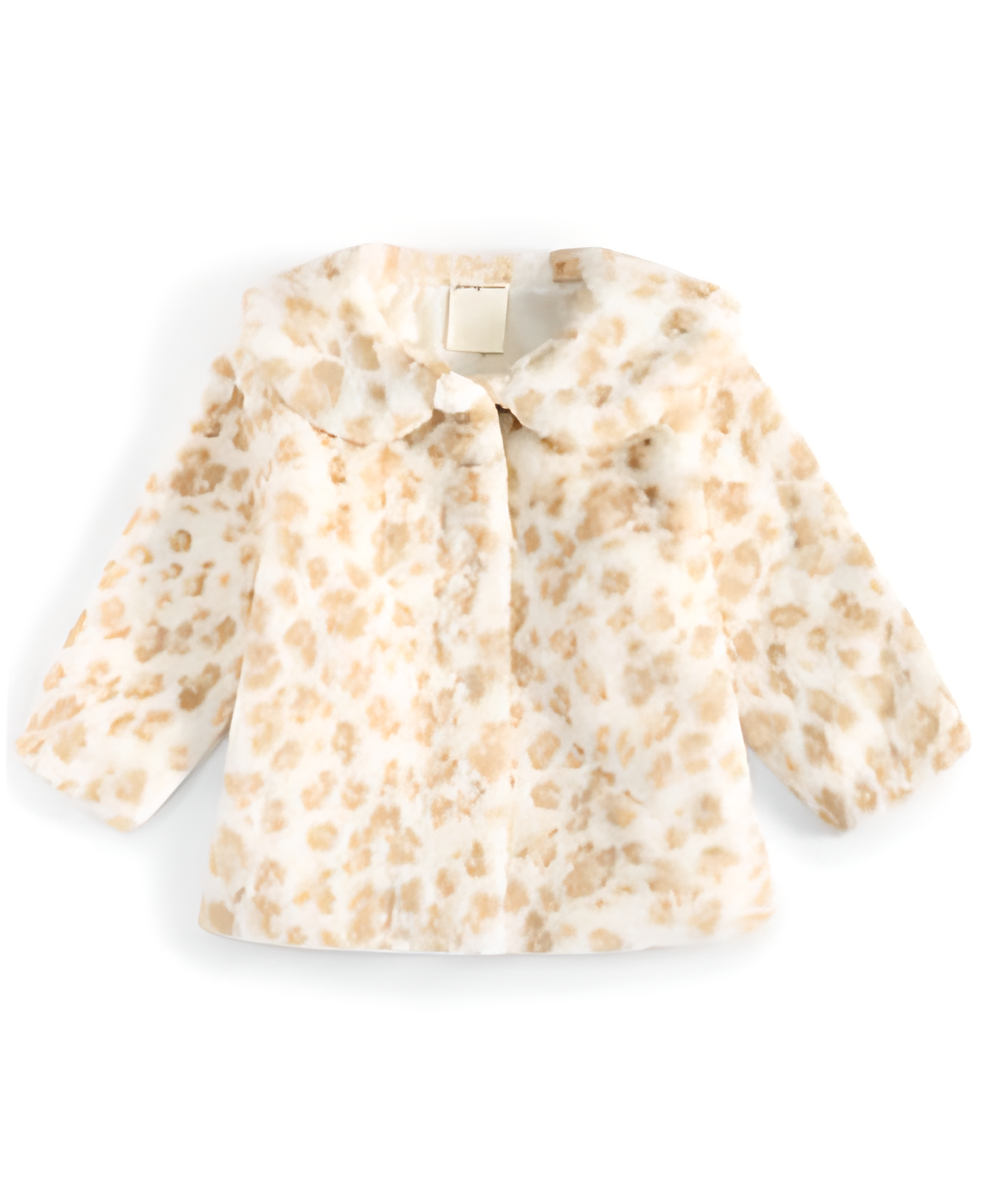 Baby Girls Faux-Fur Leopard-Print Jacket