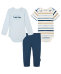 Baby Boy 3pc Bodysuit Set
