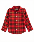 Little & Big Boys Mary Plaid Button Shirt