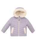 Infant Girl Plush Puffer Jacket