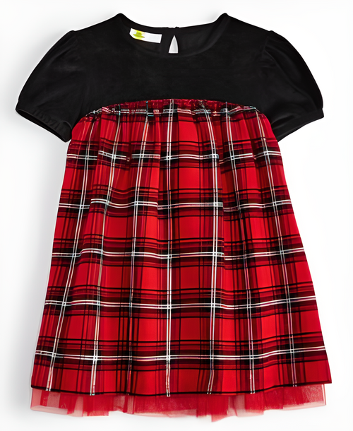Kleid für Kleinkinder Mädchen Mary mit kurzen Ärmeln