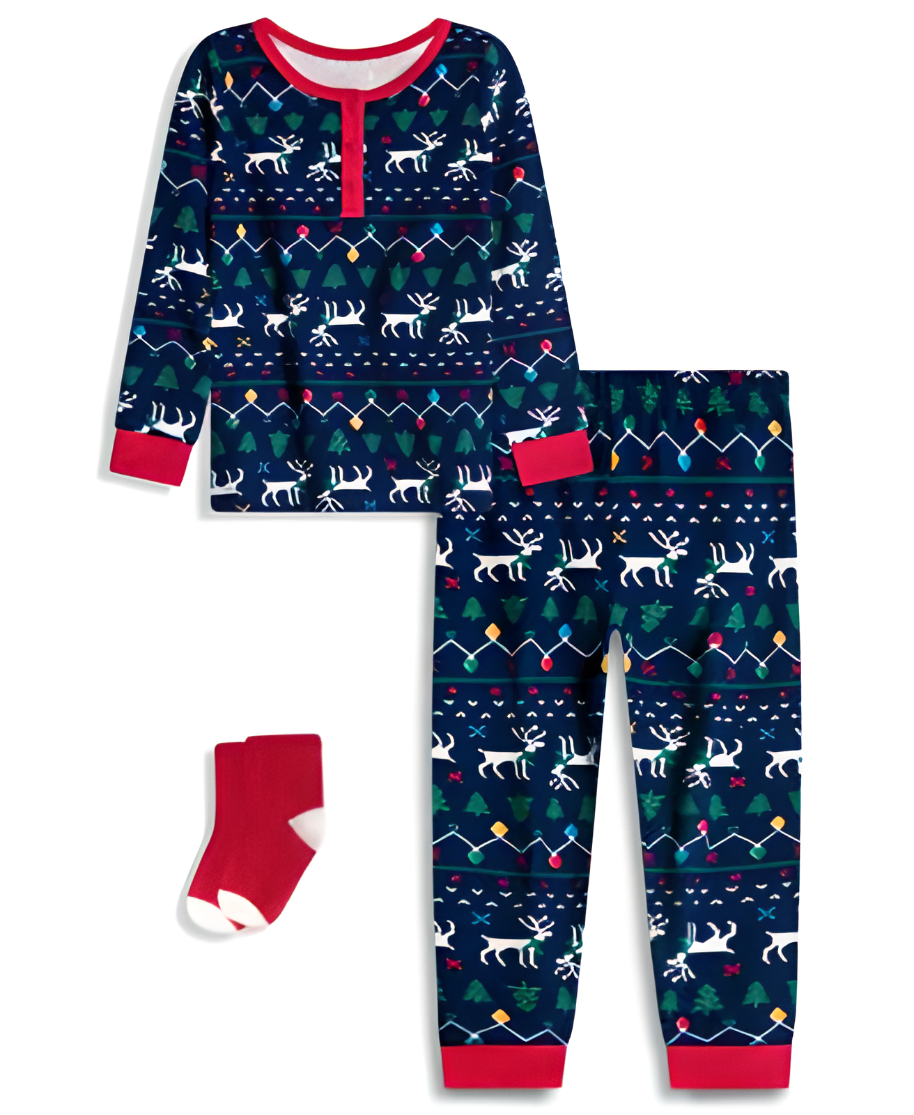 Baby and Toddler Boys Snug Fit 3-Piece Pajama Set