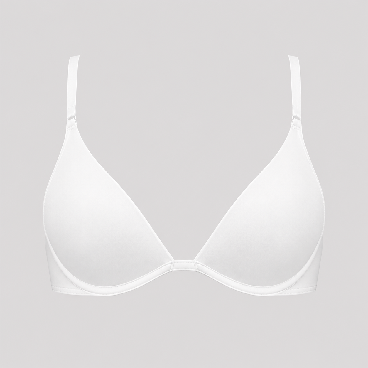 Cotton To A Tee Plunge Bra