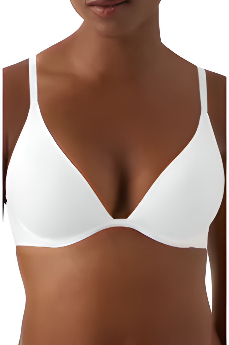Cotton To A Tee Plunge Bra