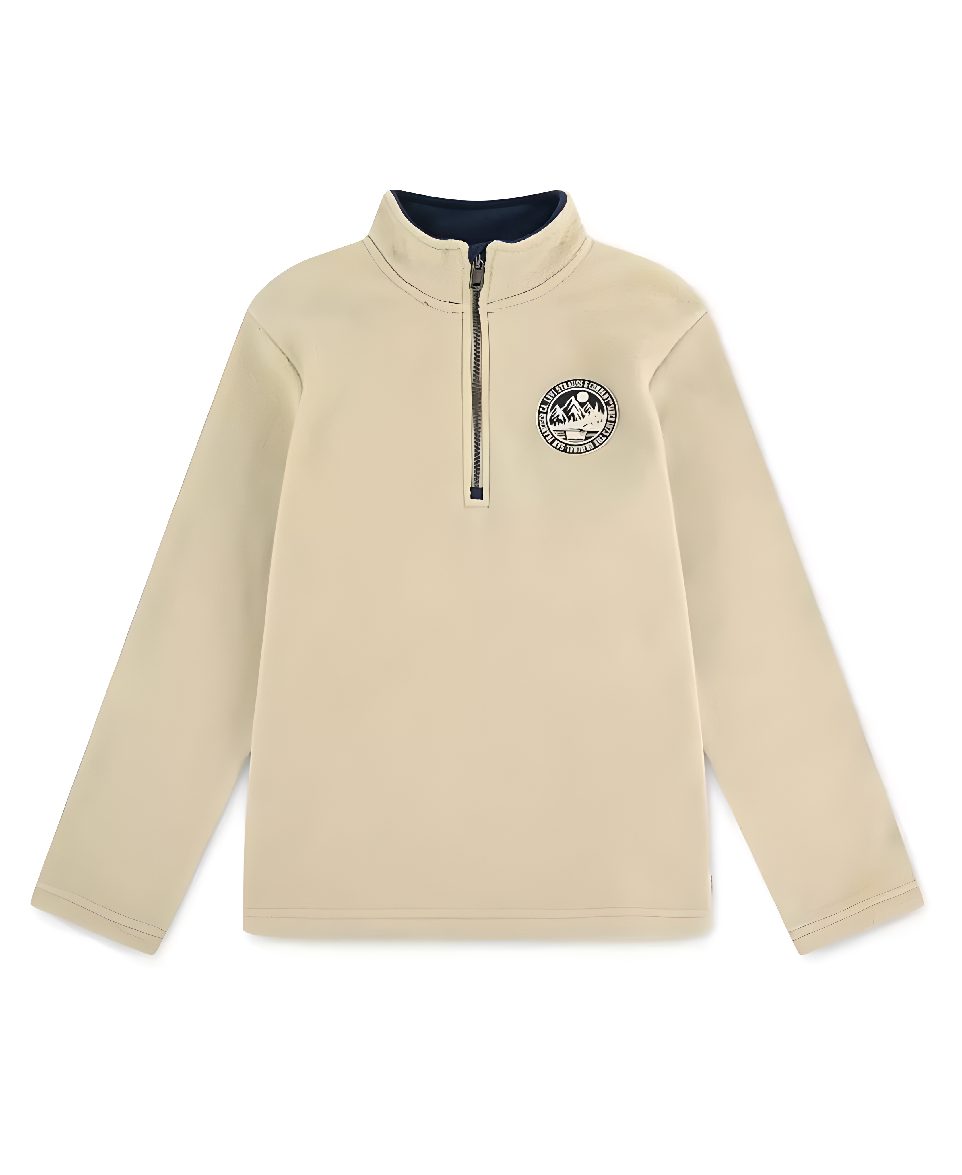 Big Boys Quarter-Zip Polar Fleece Sweater