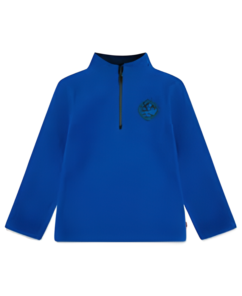 Big Boys Quarter-Zip Polar Fleece Sweater