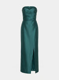 Gathered Sweetheart Gown